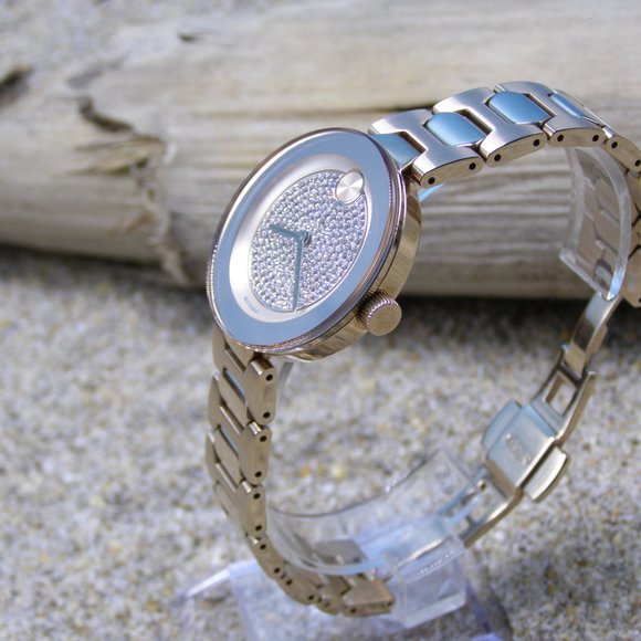 Movado Bold Pave Crystal Dial 3600492 Wrist Watch for Women main image 6